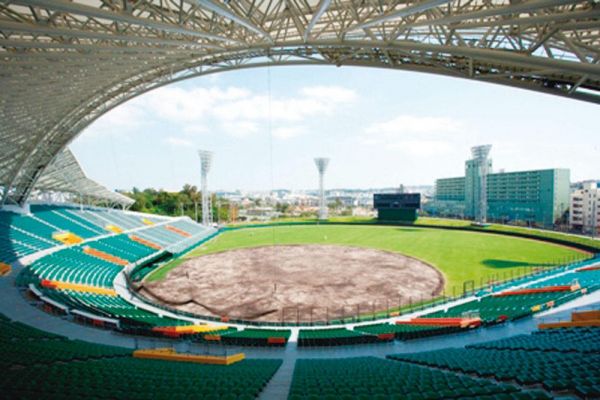 Okinawa Cellular Stadium in Naha